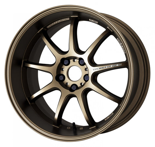 WORK EMOTION D9R MATTE BRONZE: 19×8.5 +45 5-114.3 - Coastal Auto Performance