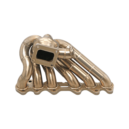 CXRacing T4 Single Top Mount Turbo Manifold For 2JZGTE 2JZ-GTE IS300 GS300 Supra - Coastal Auto Performance