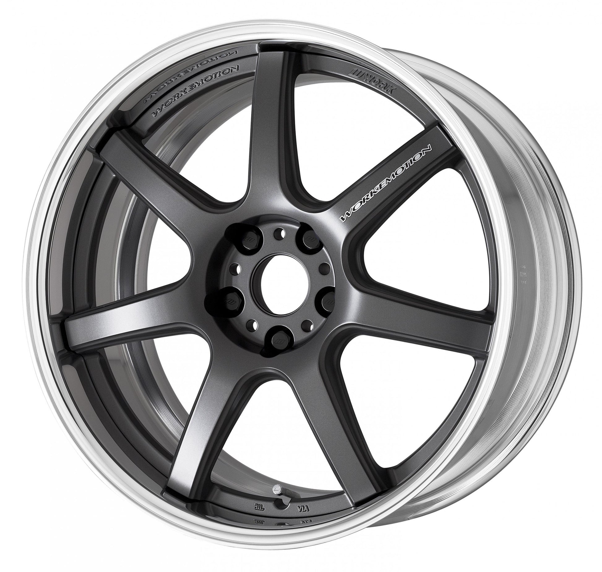 WORK EMOTION T7R 2P MATTE GUNMETAL: 18×11.0 +49 Adisk 5-114.3 - Coastal Auto Performance