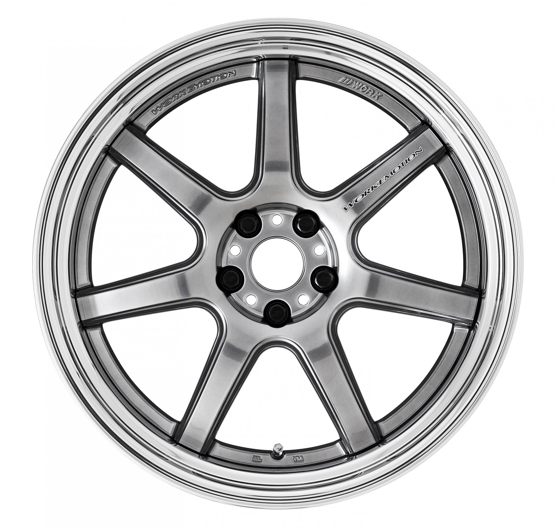 WORK EMOTION T7R 2P GT SILVER: 19×9.5 +22 Adisk 5-114.3 - Coastal Auto Performance