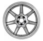 WORK EMOTION T7R 2P GT SILVER: 19×9.5 +22 Adisk 5-114.3 - Coastal Auto Performance