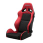 RECARO JDM SEAT: SR-7 GU100 ULTRASUEDE RED/GLASS MESH BLACK (FRP) - Coastal Auto Performance