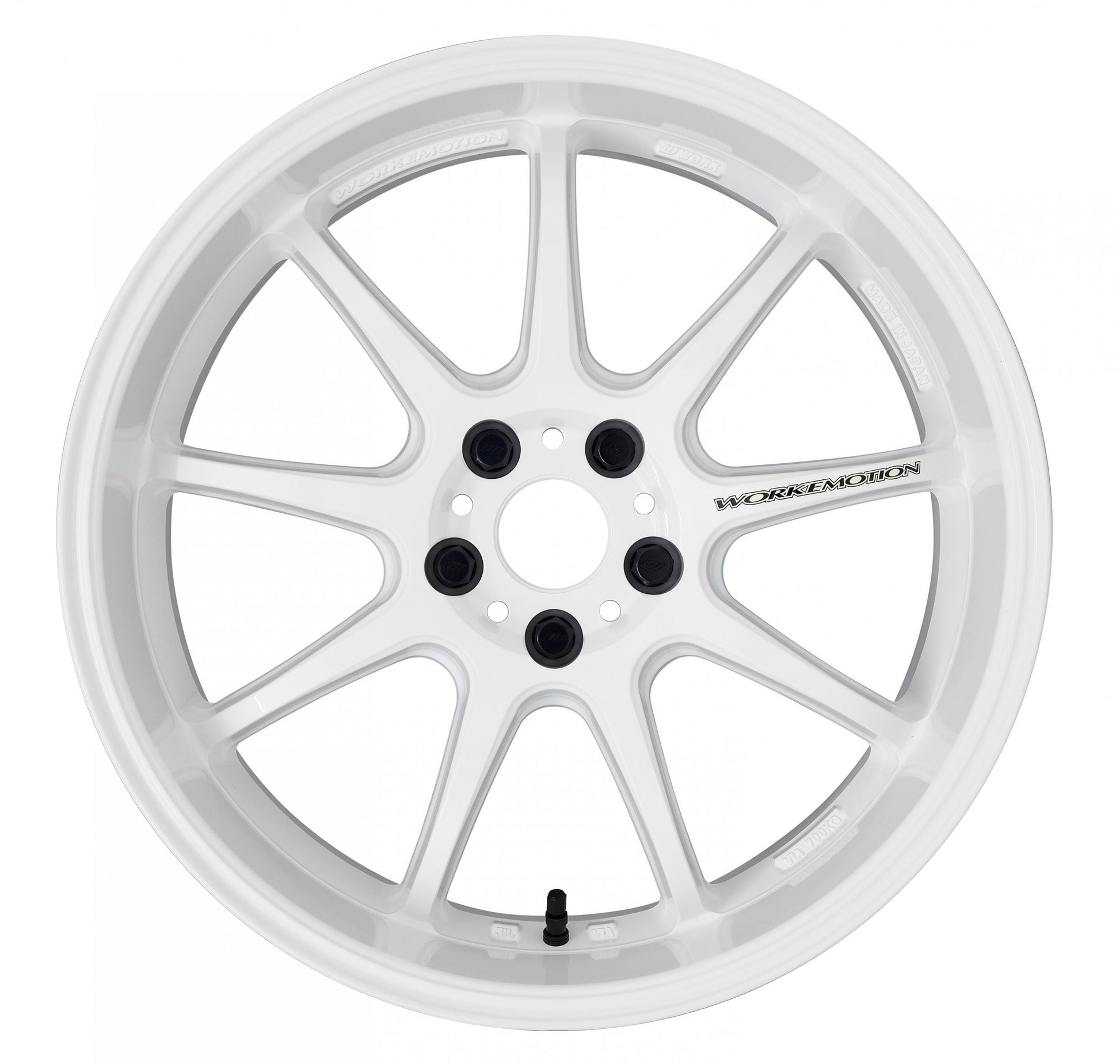 WORK EMOTION D9R WHITE: 19×8.5 +38 5-114.3 - Coastal Auto Performance