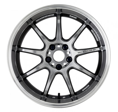 WORK EMOTION D9R SILVER: 18×8.5 +12 5-114.3 - Coastal Auto Performance