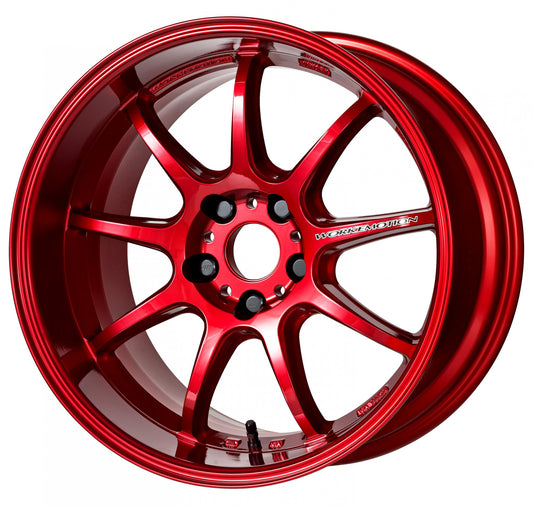 WORK EMOTION D9R CANDY APPLE RED:19×9.5 +23 5-114.3 - Coastal Auto Performance
