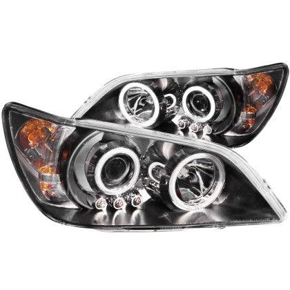 ANZO 2001-2005 Lexus Is300 Projector Headlights w/ Halo Black (Pair) - Coastal Auto Performance