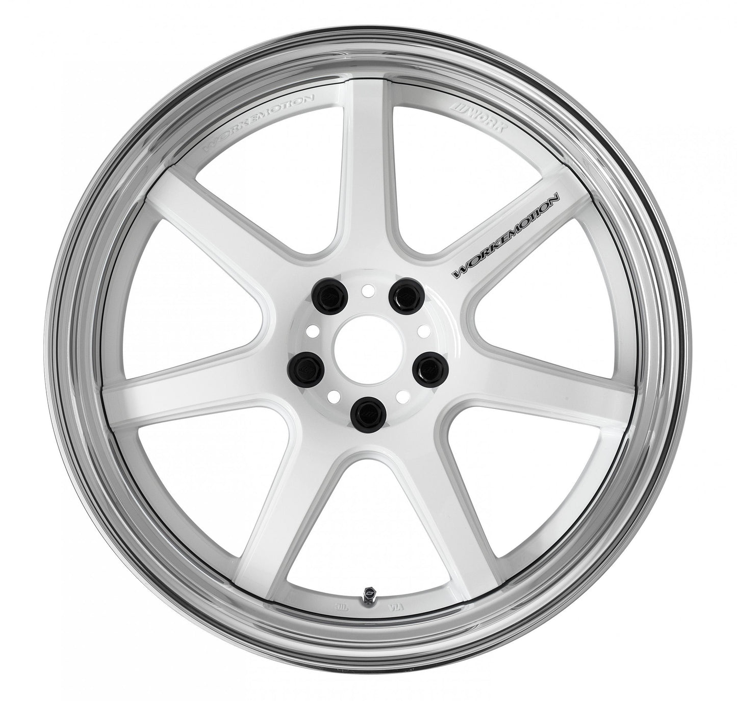 WORK EMOTION T7R 2P WHITE: 19×10.5 +3 Adisk 5-114.3 - Coastal Auto Performance