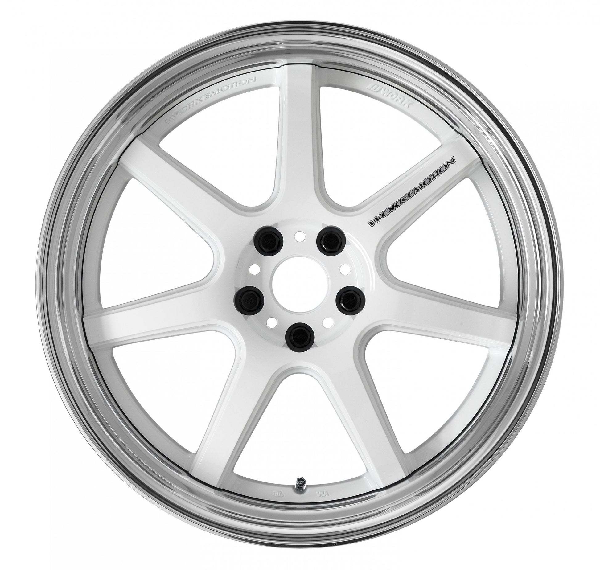 WORK EMOTION T7R 2P WHITE: 19×10.5 +3 Adisk 5-114.3 - Coastal Auto Performance