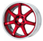 WORK EMOTION T7R CANDY APPLE RED: 18×8.5 +45 5-114.3 - Coastal Auto Performance