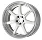 WORK EMOTION T7R 2P WHITE: 18×9.5 +28 Adisk 5-114.3 - Coastal Auto Performance