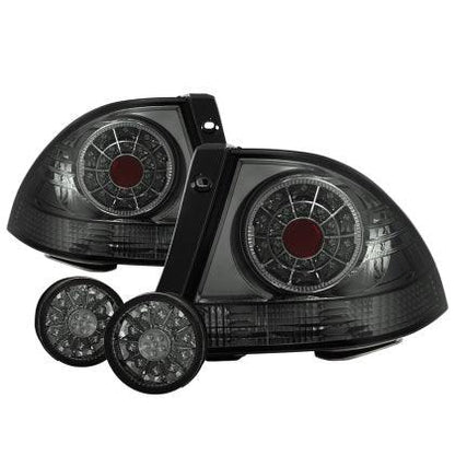 Spyder Smoked LED Tail Lights w/Inner Trunk Lights 01-05 Lexus IS300 - Coastal Auto Performance