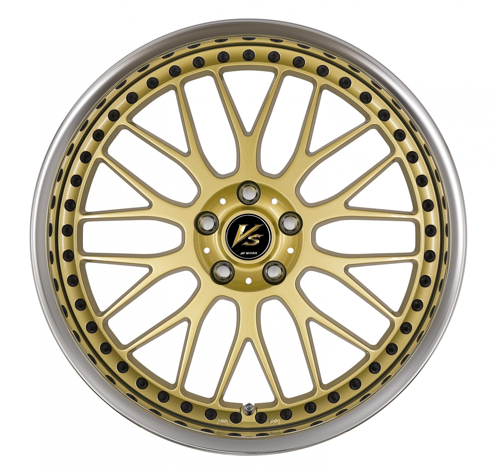 WORK VS-XX GOLD: 18×9.5 +15 Rdisk 5-114.3 - Coastal Auto Performance
