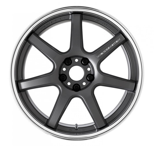 WORK EMOTION T7R 2P MATTE GUNMETAL: 18×11.0 +49 Adisk 5-114.3 - Coastal Auto Performance
