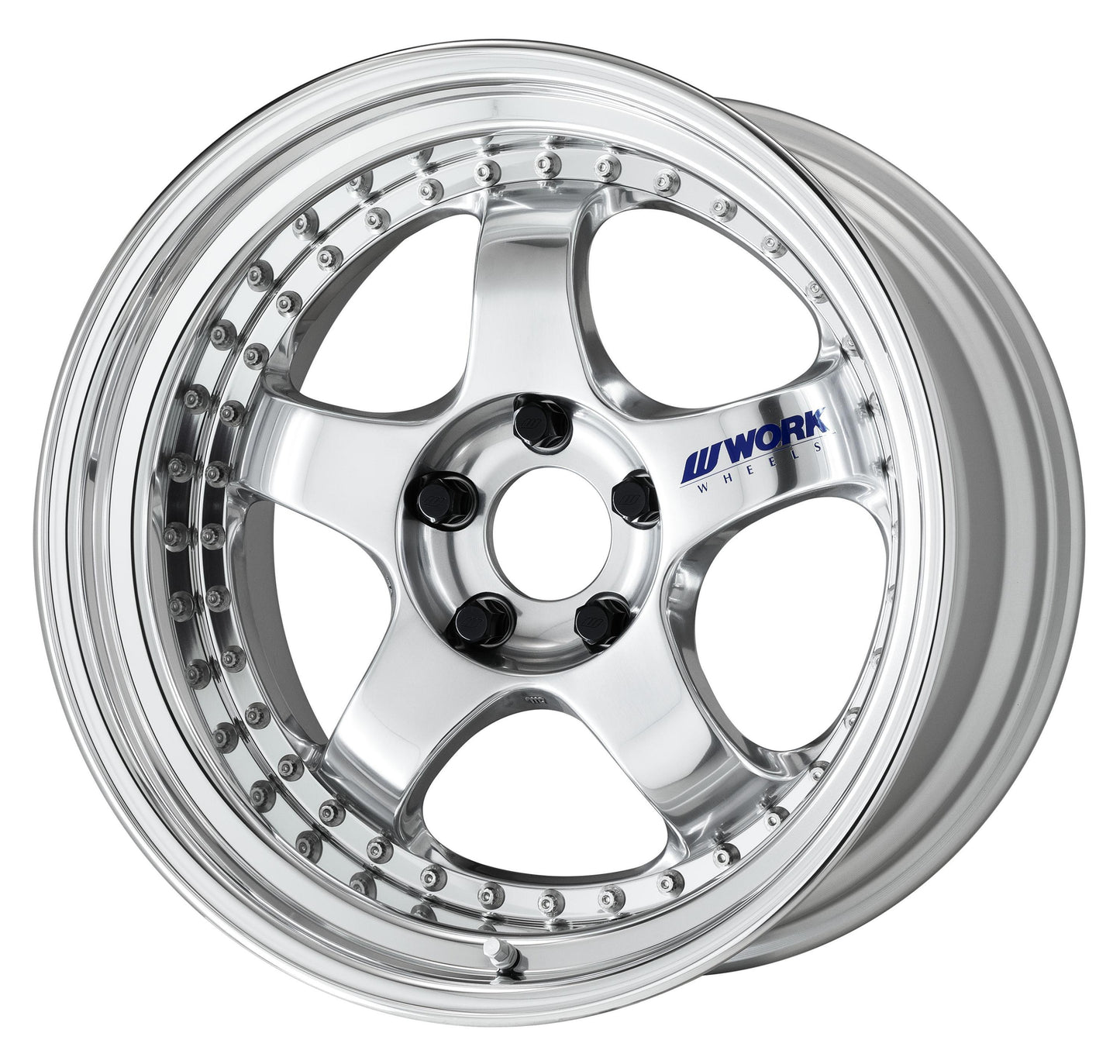 WORK MEISTER S1 3P POLISHED: 18×8.5 +41 Adisk 5-114.3 - Coastal Auto Performance