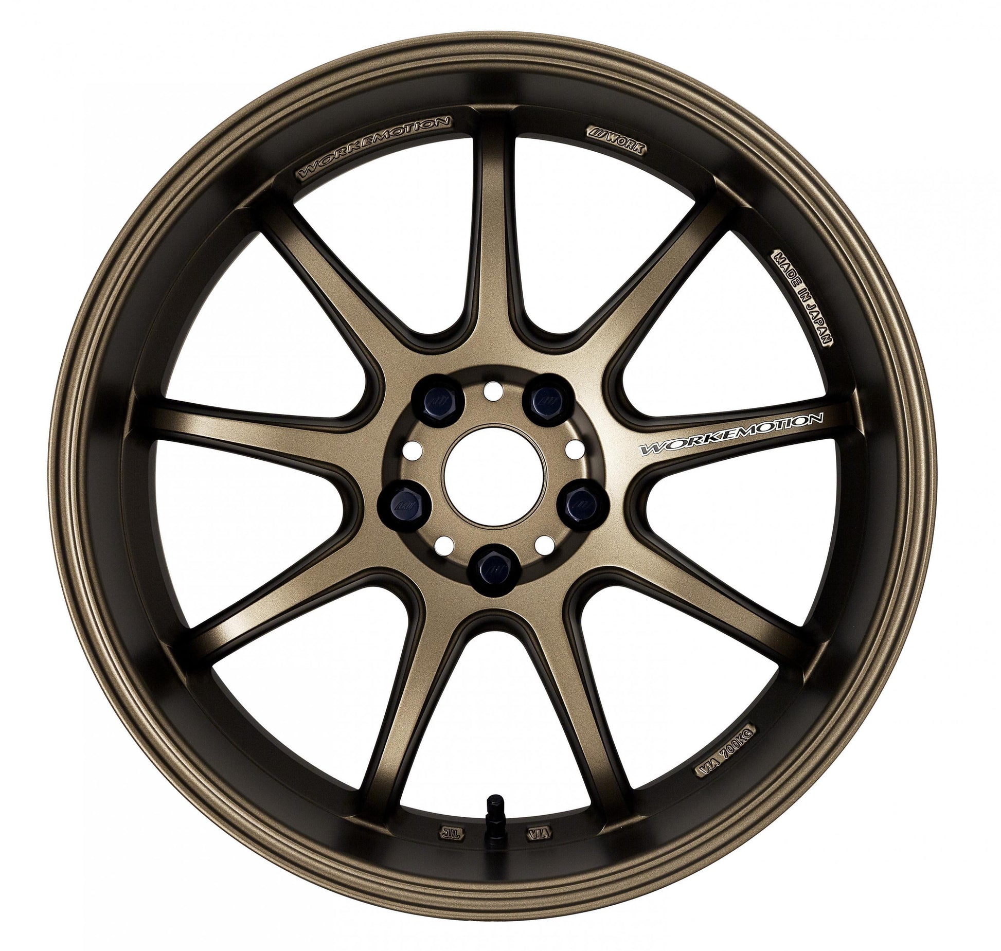 WORK EMOTION D9R MATTE BRONZE: 19×8.5 +45 5-114.3 - Coastal Auto Performance