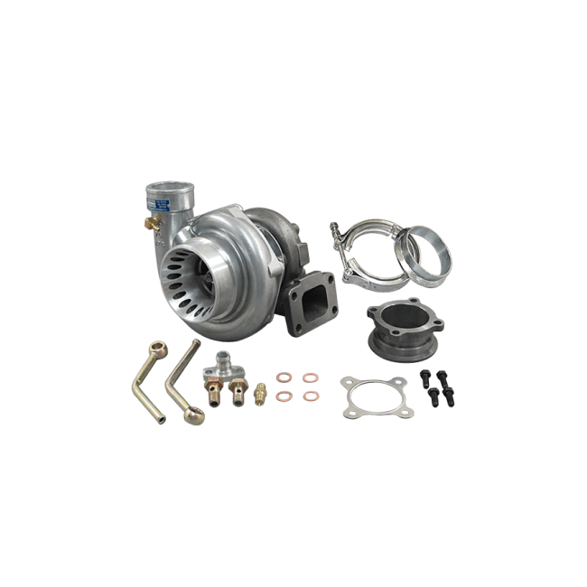 CXRacing GT35 T3 Turbo Charger Anti-Surge 500+ HP w/ All Accessories 3" V-Band - Coastal Auto Performance