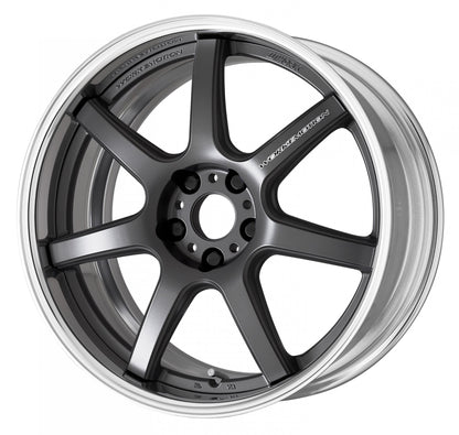 WORK EMOTION T7R 2P MATTE GUNMETAL: 18×9.0 +35 Rdisk 5-114.3 - Coastal Auto Performance
