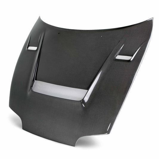 SEIBON KB-style carbon fiber hood: 1993-1998 Toyota Supra - Coastal Auto Performance