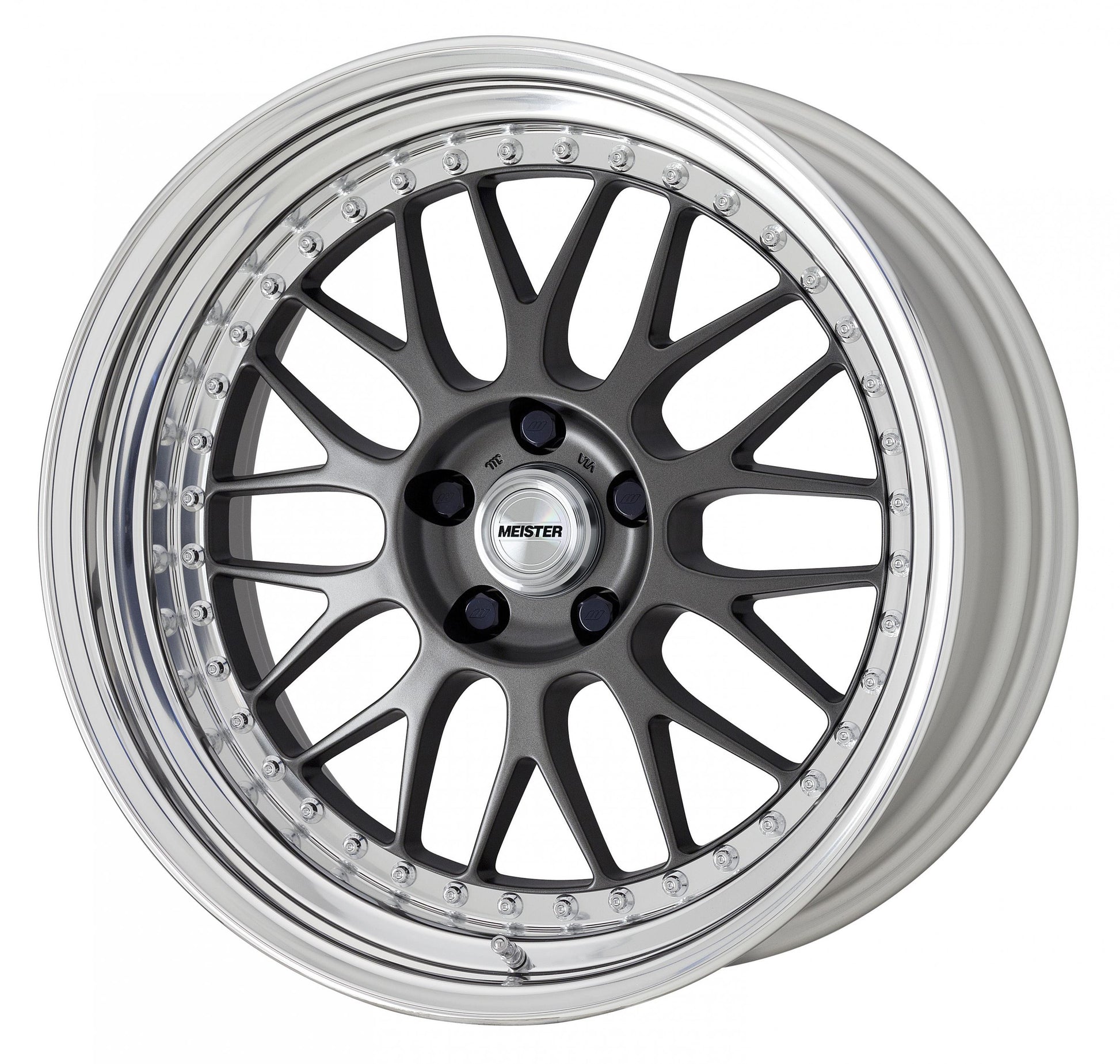 WORK MESITER M1 3P MATTE GUNMETAL: 18×11.0 -2 Rdisk 5-114.3 - Coastal Auto Performance