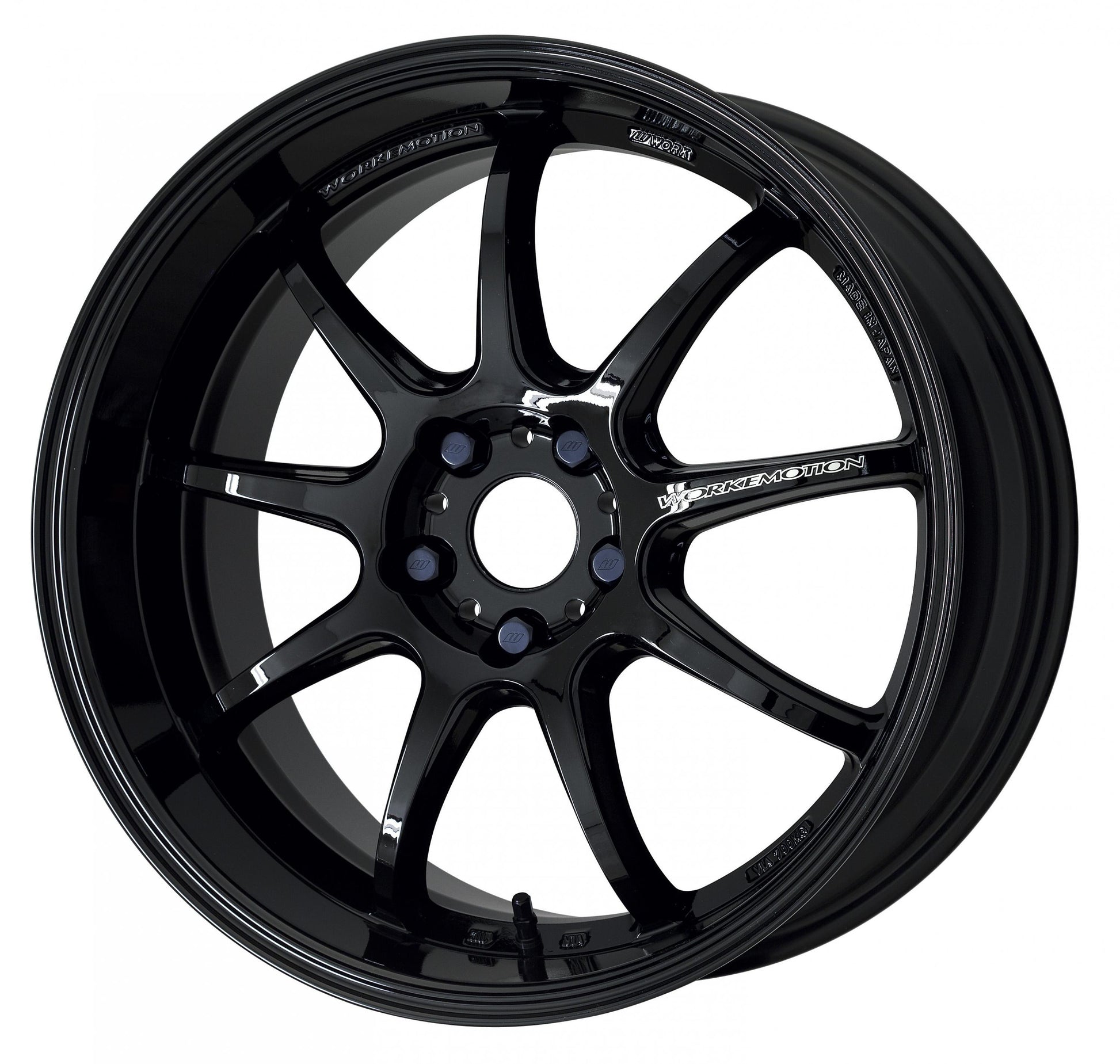 WORK EMOTION D9R (BLK-GLOSS BLACK): 18×10.5 +30 5-114.3 - Coastal Auto Performance