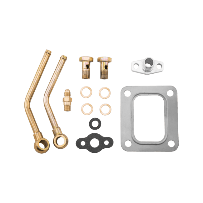 CXRacing Single Ball Bearing GT3076 0.85 A/R Turbo Charger T4 Twin Scroll Vband - Coastal Auto Performance