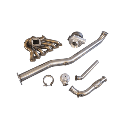 CXRacing Turbo Kit For Lexus IS300 2JZGTE 2JZ-GTE Swap Manifold Manifold Downpipe WG - Coastal Auto Performance