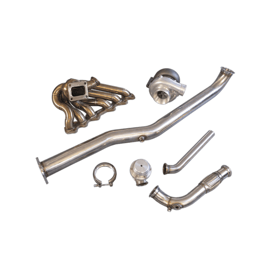 CXRacing Turbo Kit For Lexus IS300 2JZGTE 2JZ-GTE Swap Manifold Manifold Downpipe WG - Coastal Auto Performance