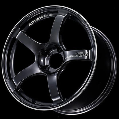 Advan TC4 17x9.0 +63 5-114.3 Racing Gunmetallic Ring Wheel - Coastal Auto Performance