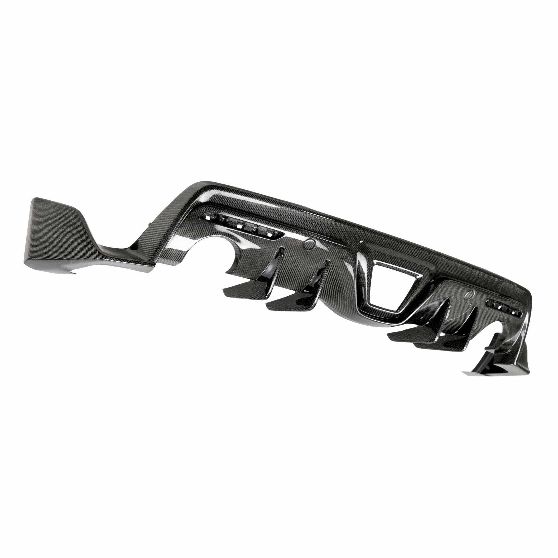 MB-style carbon fiber rear diffuser for 2020-2024 Toyota GR Supra - Coastal Auto Performance