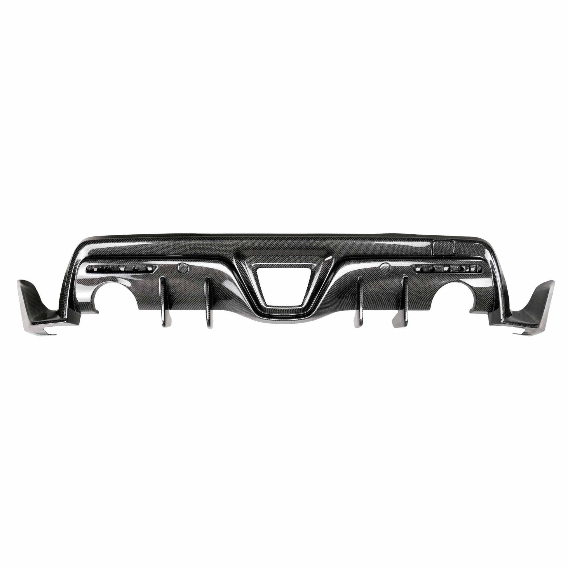 MB-style carbon fiber rear diffuser for 2020-2024 Toyota GR Supra - Coastal Auto Performance