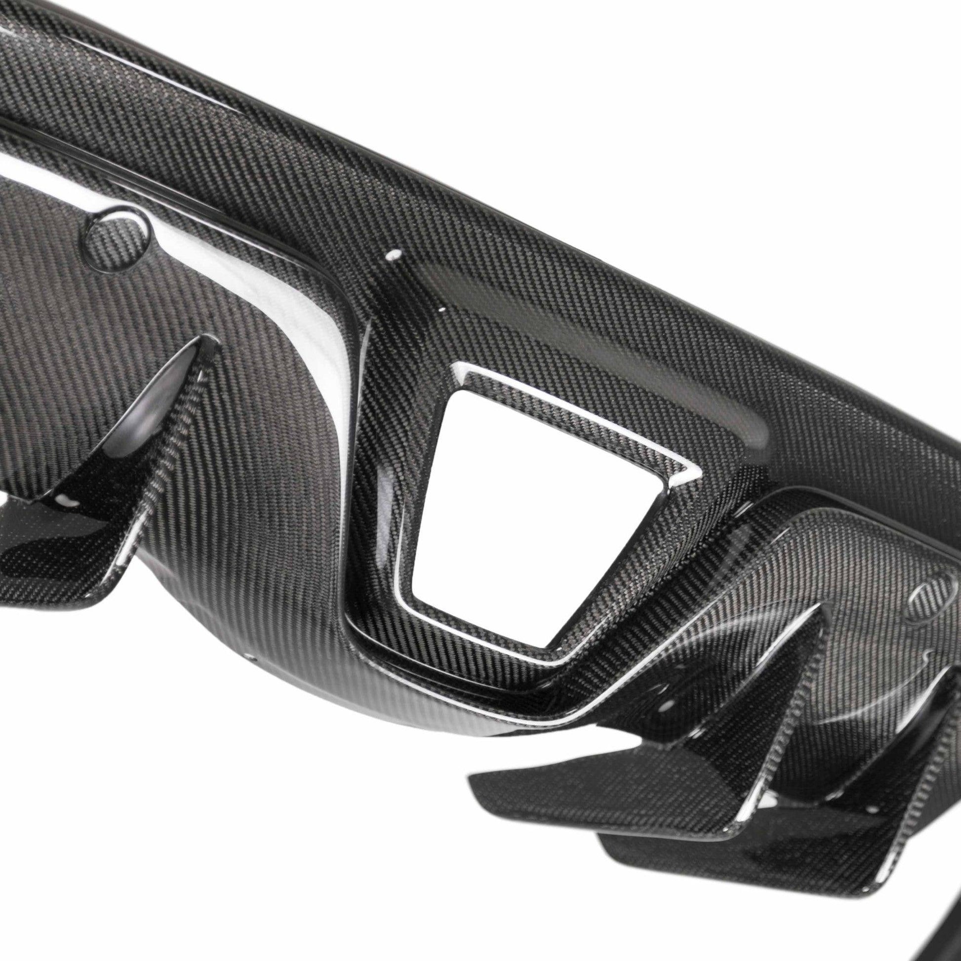 MB-style carbon fiber rear diffuser for 2020-2024 Toyota GR Supra - Coastal Auto Performance
