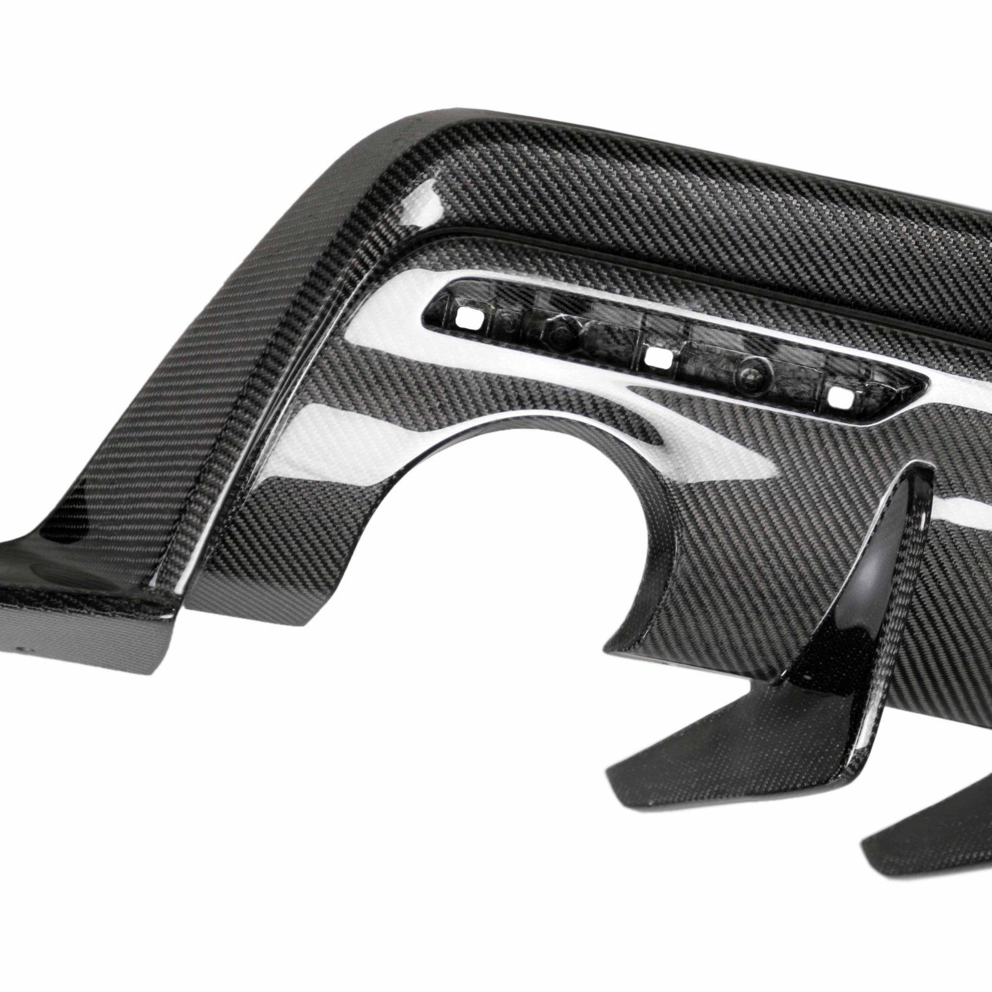 MB-style carbon fiber rear diffuser for 2020-2024 Toyota GR Supra - Coastal Auto Performance
