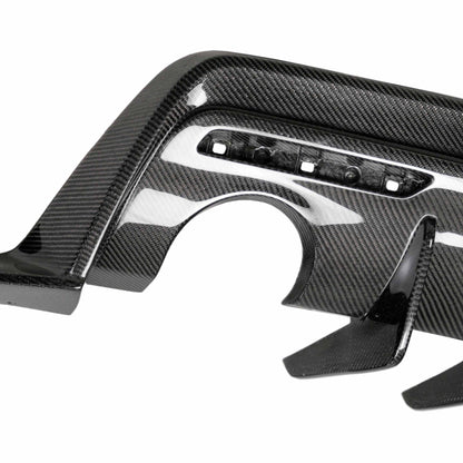 MB-style carbon fiber rear diffuser for 2020-2024 Toyota GR Supra - Coastal Auto Performance