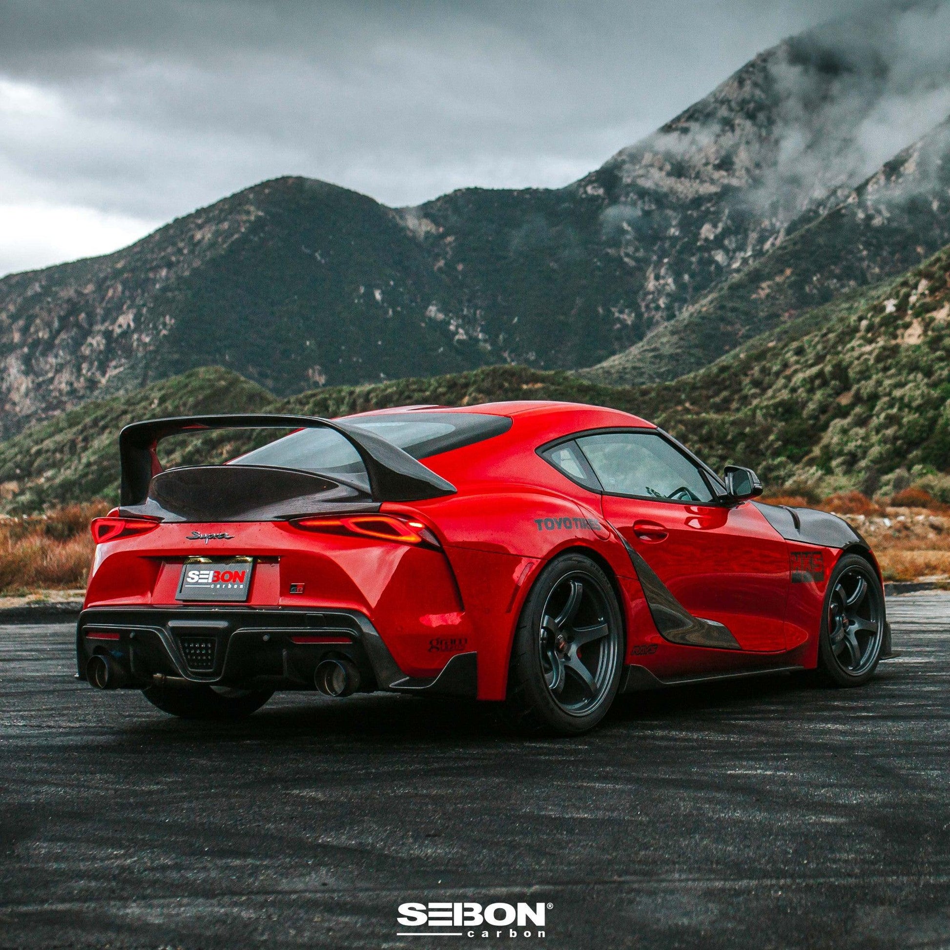Seibon 2020 Toyota GR Supra Carbon Fiber Rear Diffuser - Coastal Auto Performance