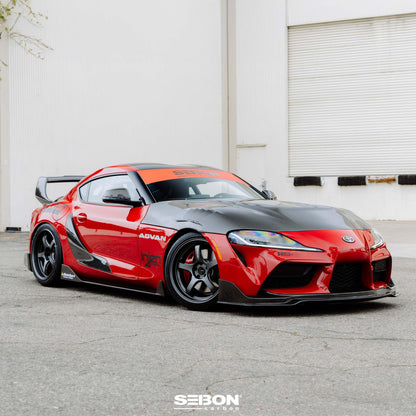 Seibon 2020 Toyota Supra TD-Style Carbon Fiber Rear Spoiler - Coastal Auto Performance