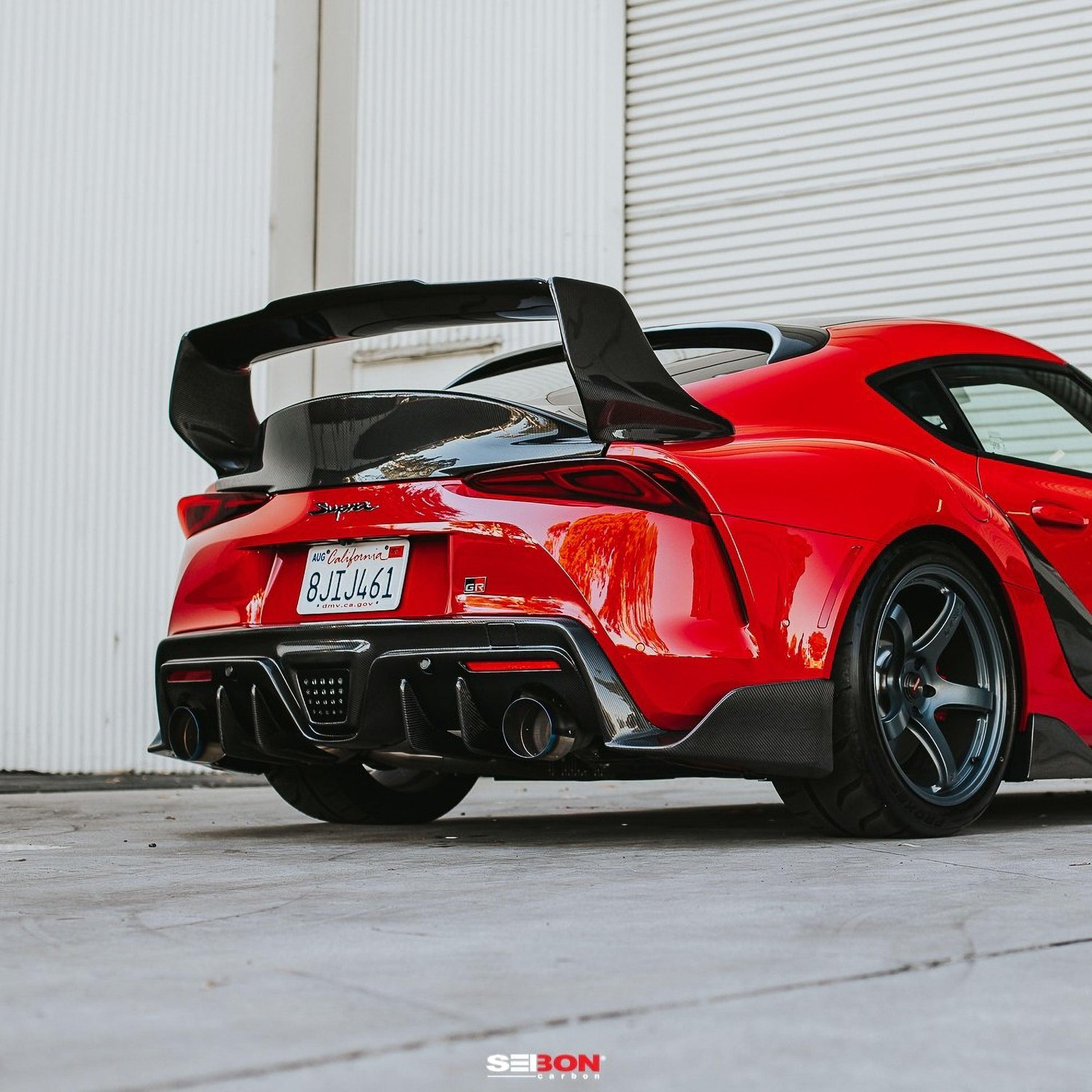 Seibon 2020 Toyota Supra TD-Style Carbon Fiber Rear Spoiler - Coastal Auto Performance