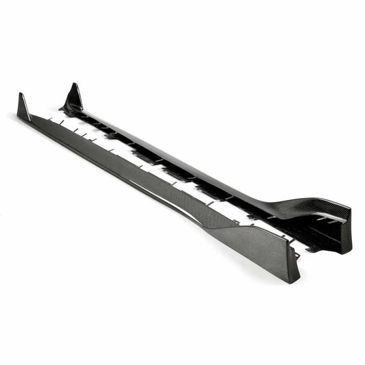 MB-style carbon fiber side skirts for 2020-2024 Toyota GR Supra - Coastal Auto Performance