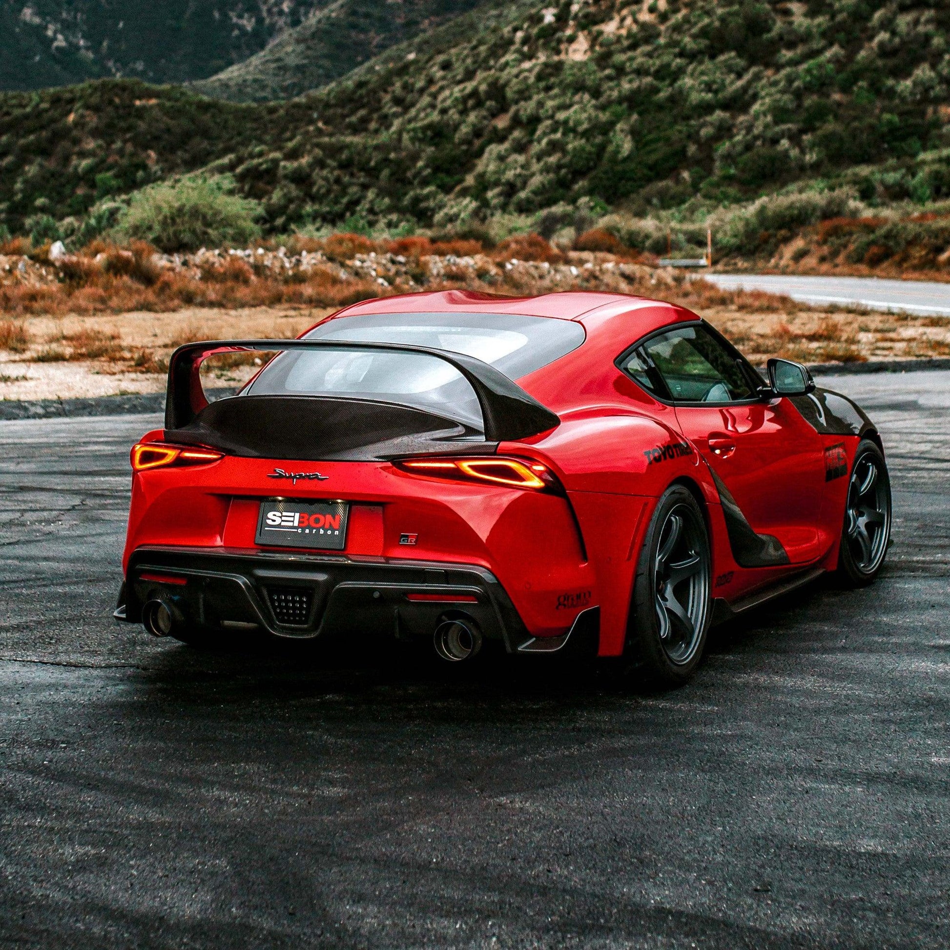 Seibon 2020-2022 Toyota GR Supra Carbon Fiber Trunk Lid - Coastal Auto Performance